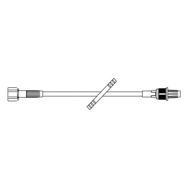 IV Extension Set 6.5 M LL Adptr/Clr Primary Infusion Spike 48/Ca