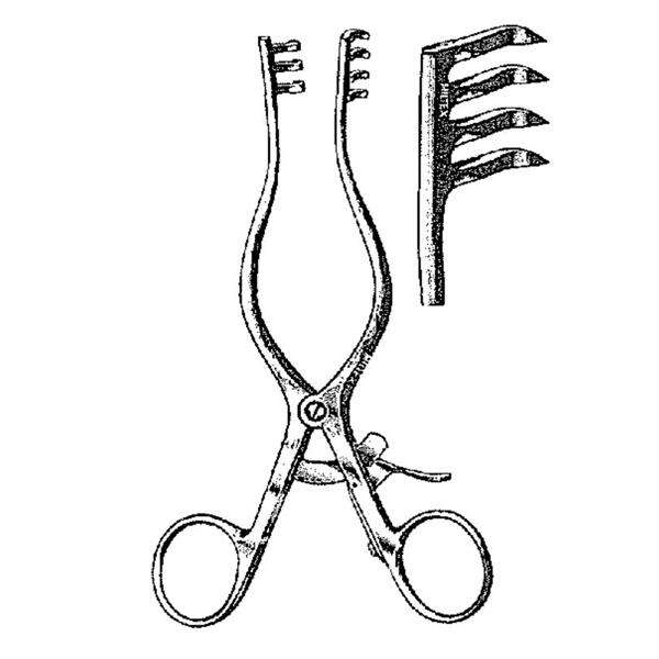 Retractor Weitlaner 8