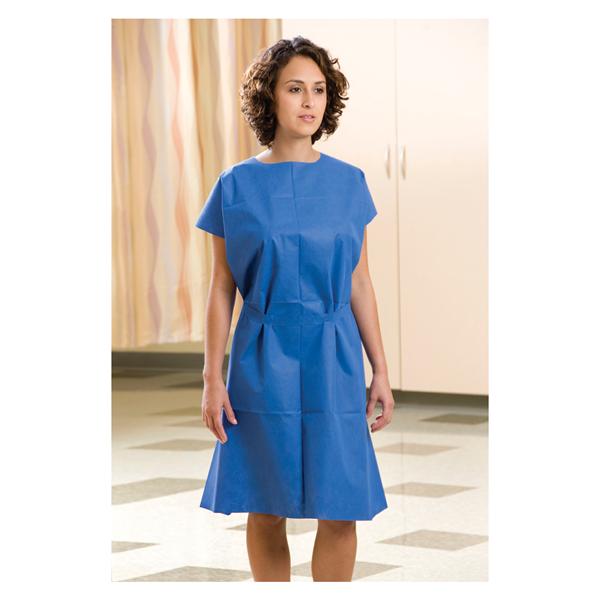 Gown Exam FabriWear 30 in x 42 in Blue 50/Ca