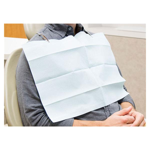 Towel Dental Econo-Gard 13 in x 19 in Blue 3 Ply Tissue / Poly 500/Ca