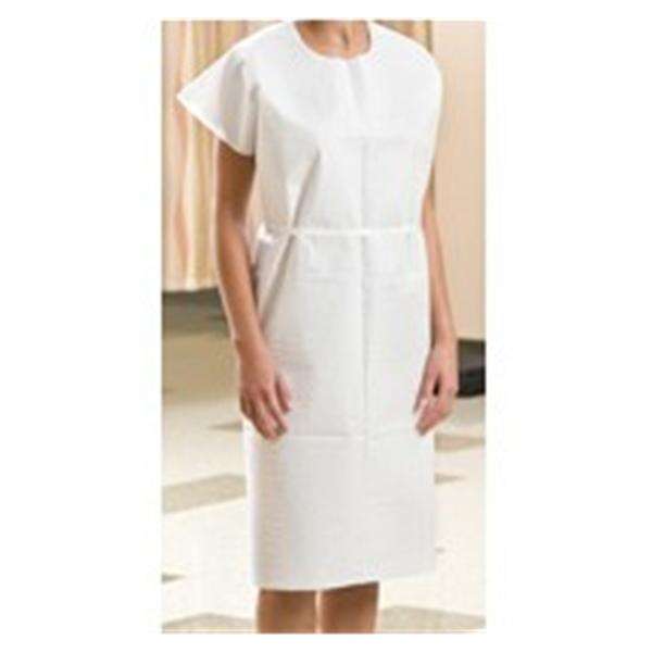 Gown Exam 30 in x 42 in Blue 3 Ply 50/Ca