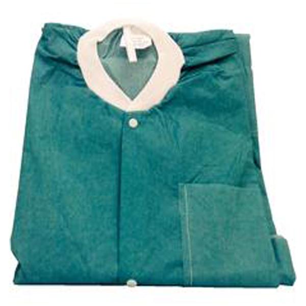 Lab Coat MedFlex Premium 2X Large Teal 10/Pk