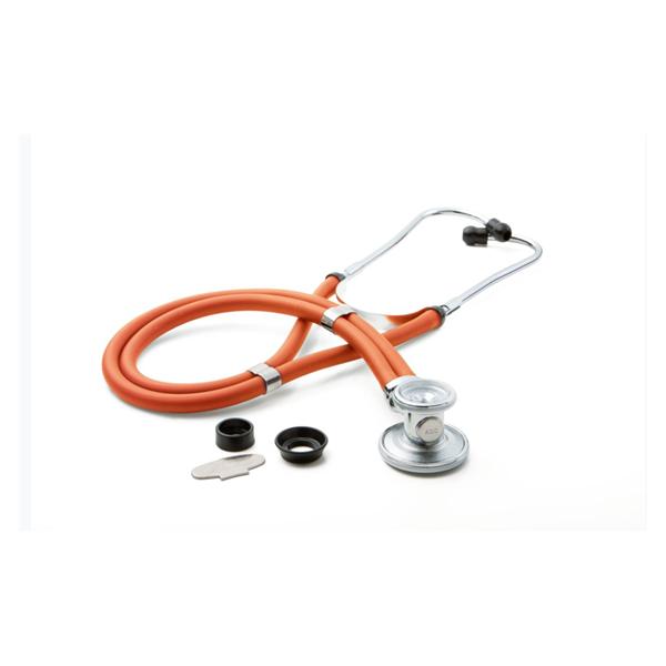 Stethoscope Sprague Rappaport Adscope 641 Neon Orange Adult/Pediatric 30
