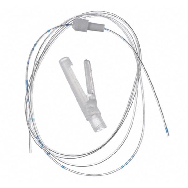 Catheter IV Open End With Threading Assist Guide Clear 19g 25/Bx