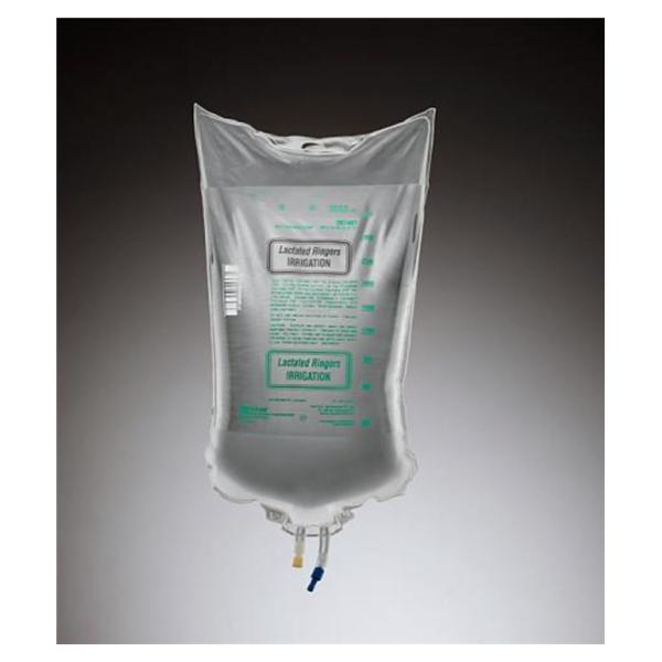 Lactated Ringers Irrigation Solution 3000mL Strl Plstc Cntnr Ea, 4 EA/CA