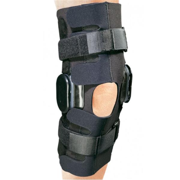 Brace Wraparound Action Adult Short Knee Neo Black Size 13