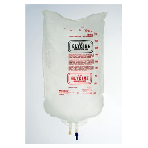 Glycine 1.5% Irrigation Solution Uromatic 3000mL Strl Uromatic Plastic Bag 4/Ca