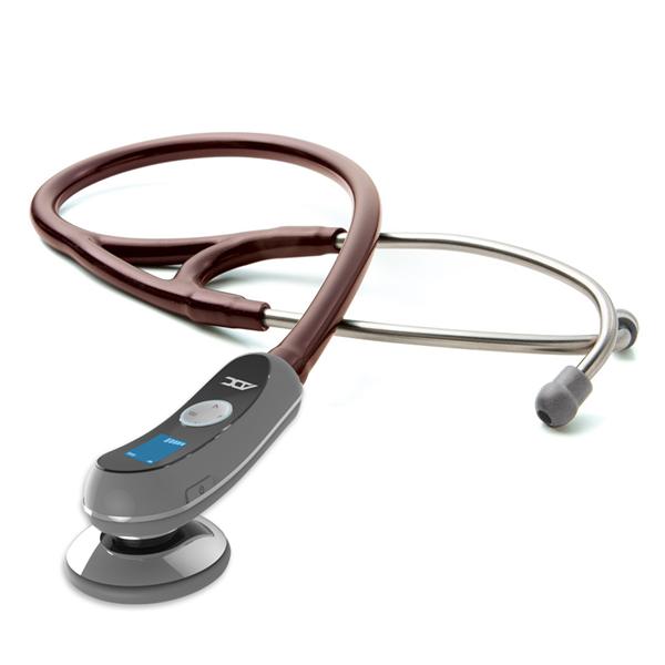 Stethoscope Electronic Adscope 658 Burgundy Adult/Child 30