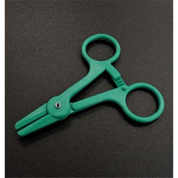 Tube Occluding Forcep Green 11.3cm Non-Sterile 100/Bg