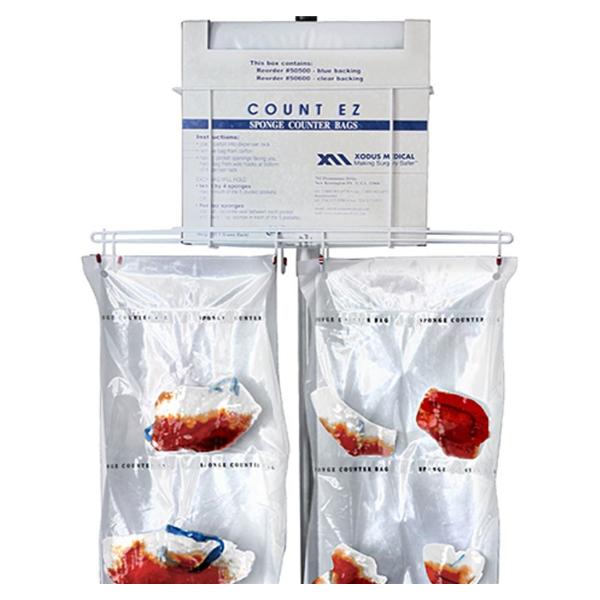Sponge Counter Bag 5 Large or 10 Small Sponges 36 X 10 Inch - Box of 50 