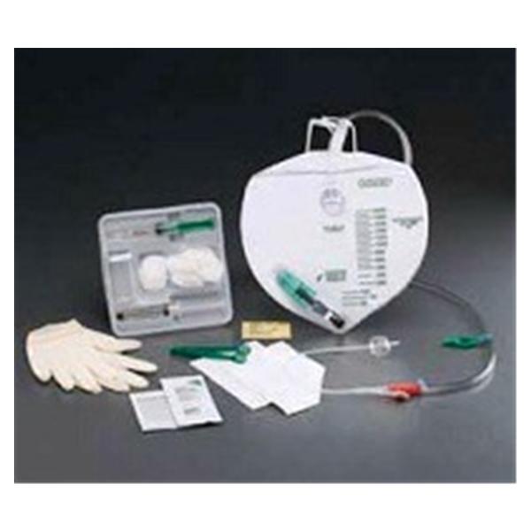 Tray Foley Catheter Lubri-Sil 16Fr Hydrogel Coated Silicone Ea, 10 EA/CA