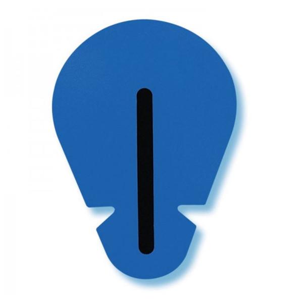 Electrode Electrocardio BlueSensor 49x33mm 100/Pk