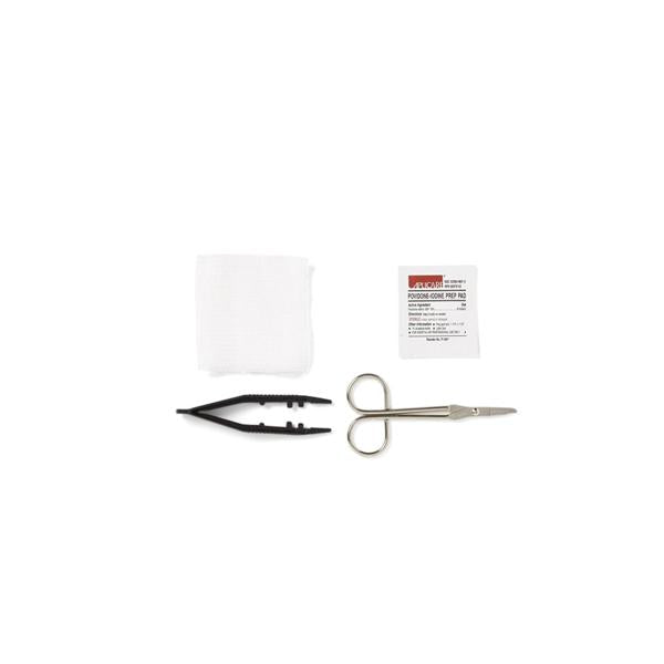 Tray Suture Removal PVP Comfort Loop With Gauze/PVP Prep Pad LF 50/Case