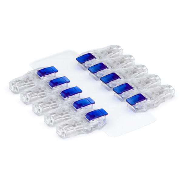 Clip Adapter Clear Choice For ECG/EKG Leadwire 10/Pk