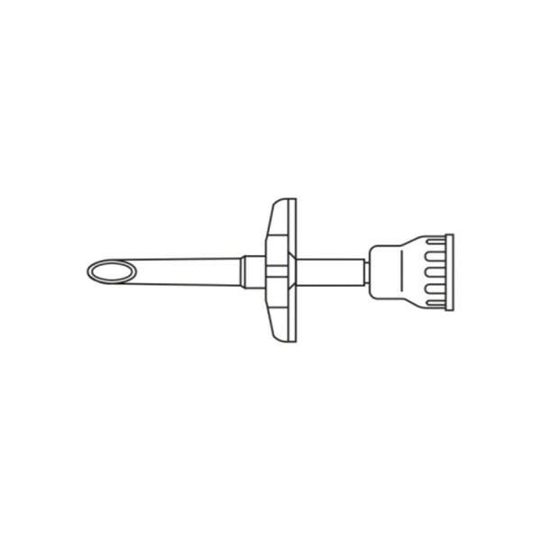 Pin Dispensing Non-Vented Spike 1-Way Valve Luer Lock Connector 50/Case