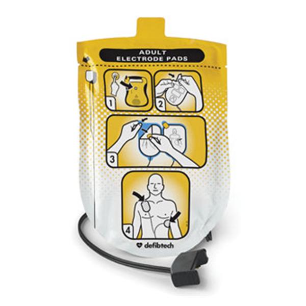 Pad Defibrillator Lifeline Conductive Adhesive Gel Ea