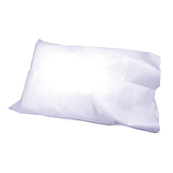 Pillowcase 23 in x 30 in Tissue / Poly White 100/Ca
