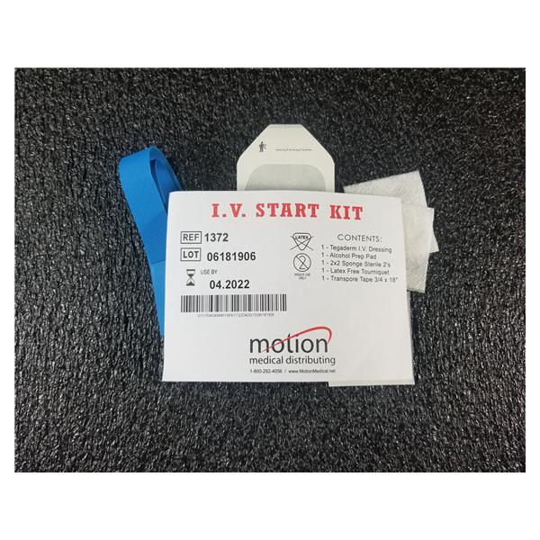 Kit IV Starter With Tegaderm IV Dressing LF Sterile 100/Case