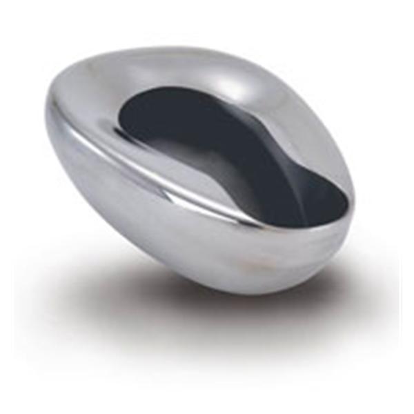 Bedpan Commode Silver Stainless Steel Each