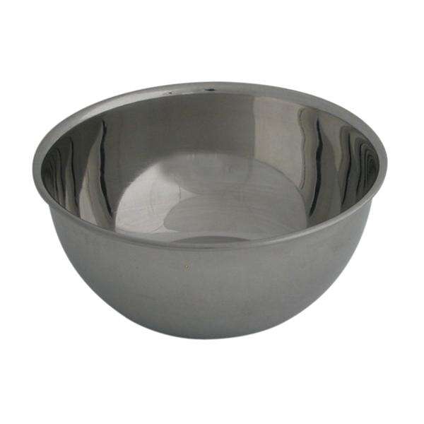 Bowl Sponge 1qt Stainless Steel Round 5-3/4x2