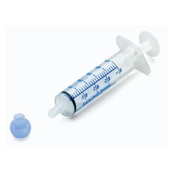 Syringe Oral ExactaMed Polypropylene 10cc Transparent 500/Case