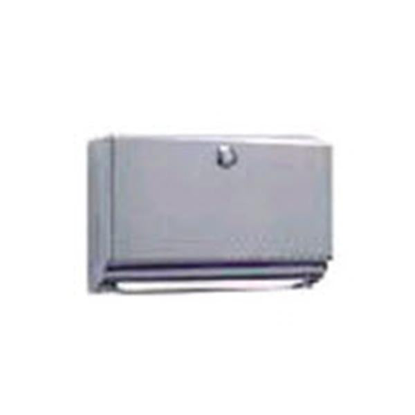 Towel Dispenser Manual Stainless Steel Satin Finish Each