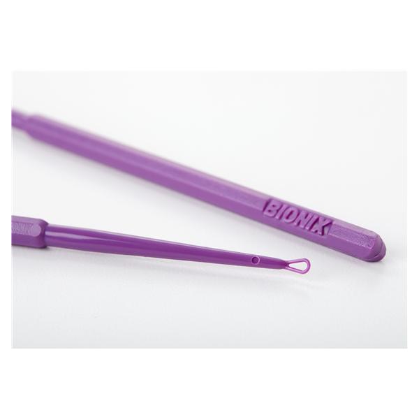 Curette Ear VersaLoop 3mm Smooth Tip Flexible Purple Polypropylene Disp 50/Bx