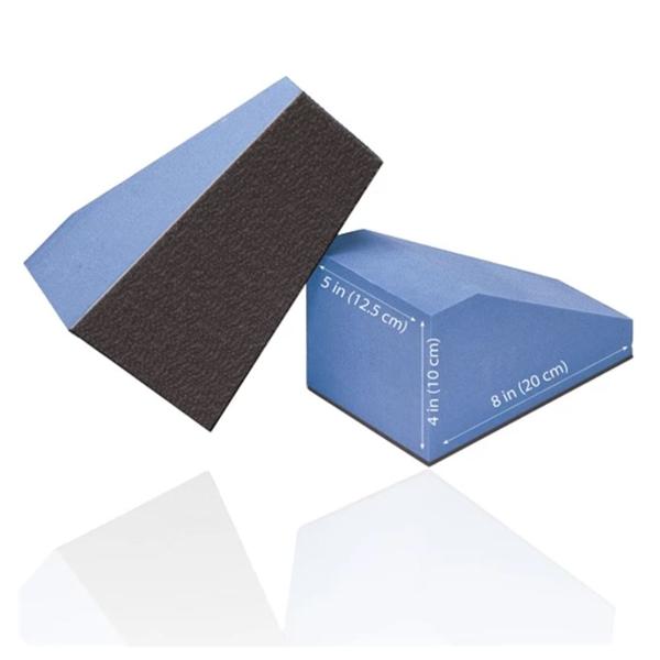 Block Positioning Adult Pelvic/Sacral Foam Blue Pair