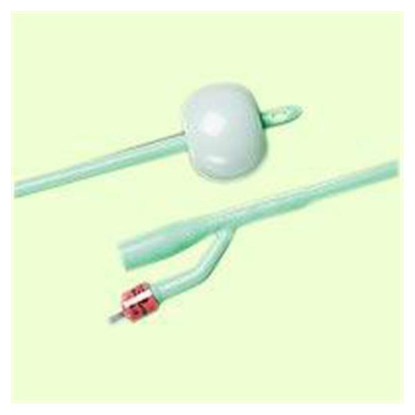 Catheter Foley Silastic 16Fr 5cc Short Round Tip Silicone Coated 2-Way 10/Ca