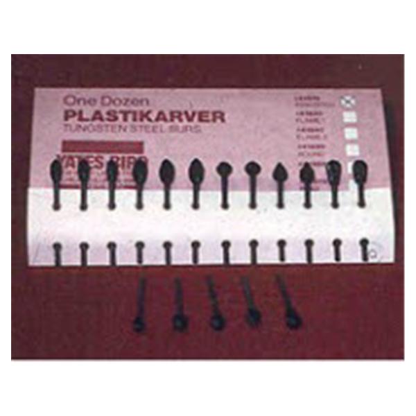 Bur Round Steel 12/Bx