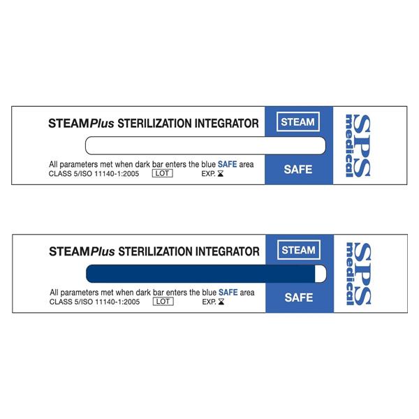 Integrator Strips Sterilization STEAMPlus Latex Free 100/Package