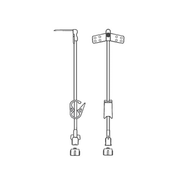 Administration Set NCrng 90Deg Hbr 22gx1.5 Winged 7