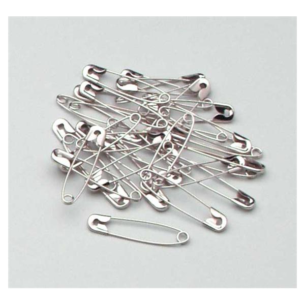 Safety Pin Tech-Med Nickel-Plated Steel #1 1-1/4