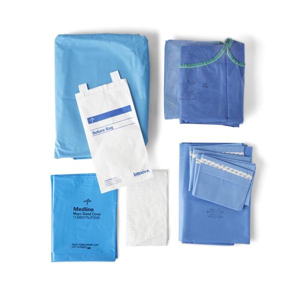 Pack Surgical Basic VI Eclipse With 3/4 Drape Sheet 53x77