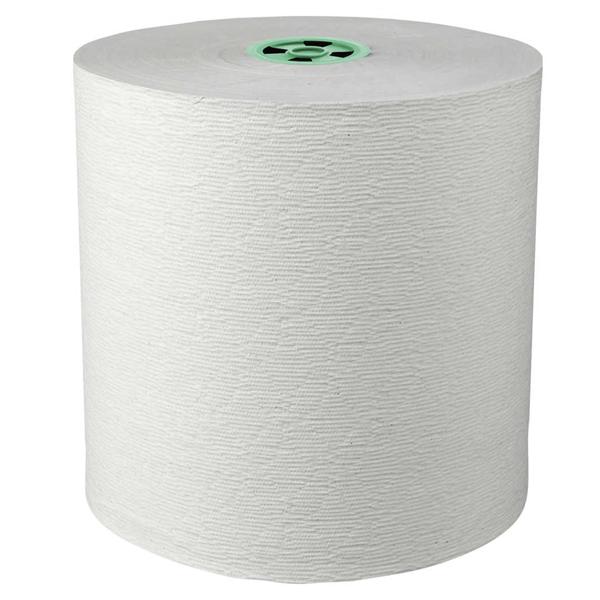 Towel Roll Hard Kleenex 20% Rapidly Renewable Plant Fiber 7.55x700 Grn/Wht 6/Ca