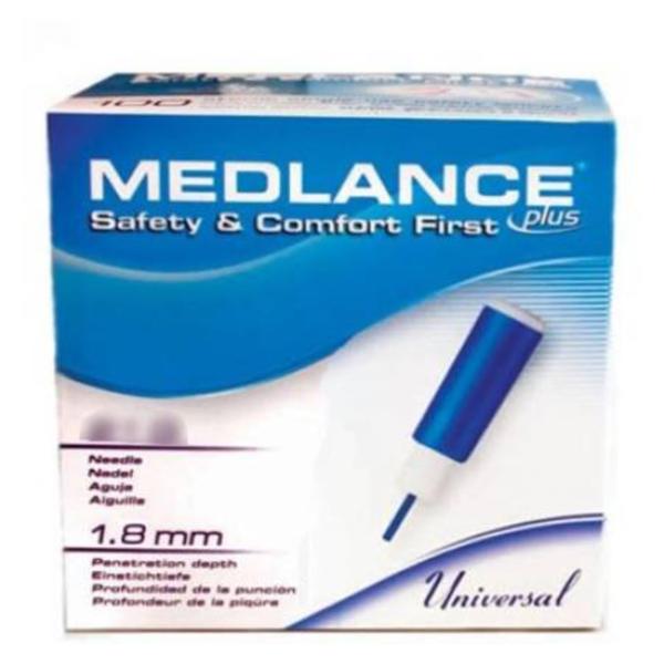 Lancet Medlance 21gx1.8mm Blue Incision Device 200/Box