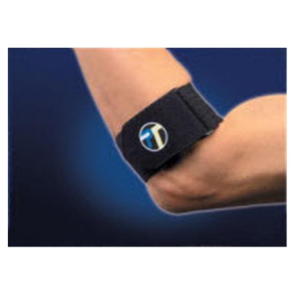 Strap Compression Power Elbow Plushback Elastic Black Size Small Ea