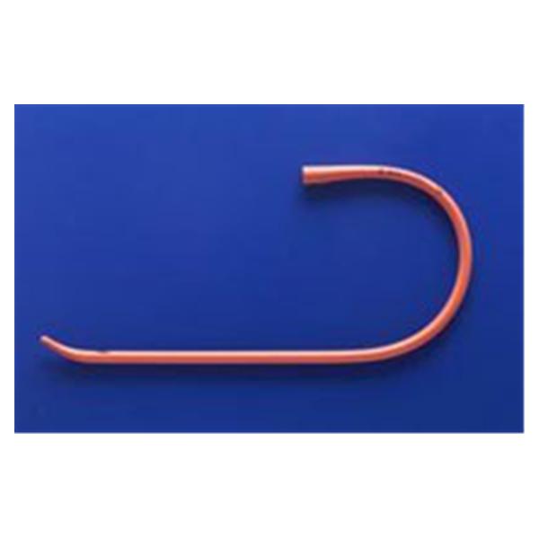 Catheter Intermittent Robusta Tiemann 20Fr Coude Tapered Tip Rubber 16