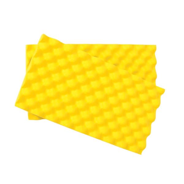 Pad Eggcrate Ulnar Protecta-Coat Polyfoam Yellow Vinyl Cover 17.25x7.5