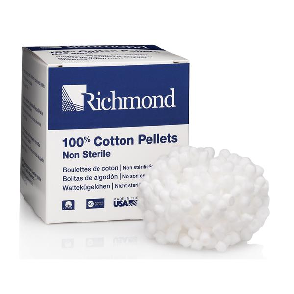 Cotton Pellets Size 3 5/32 in 2500/Box