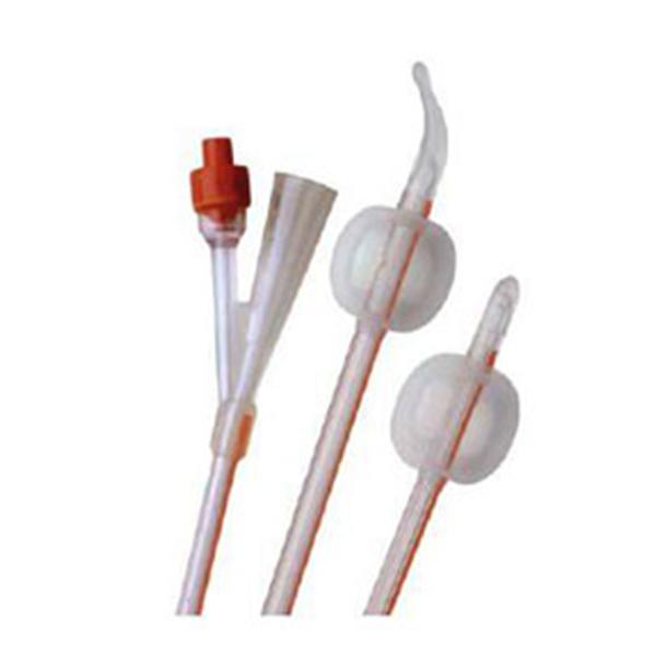 Catheter Foley Cysto-Care Folysil Tiemann 16Fr 15cc Coude Tip 2-Way 5/Bx