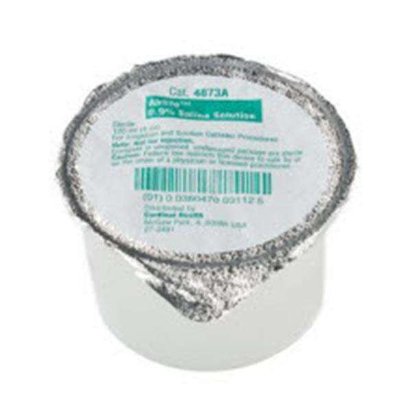 Saline 0.9% Irrigation Solution AirLife 4oz Sterile Cup 48/Ca