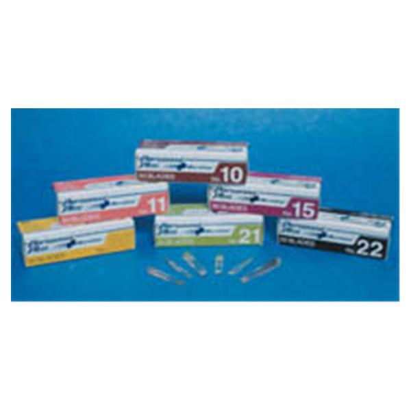 Blade Surgical #10 Polymer Coated Sterile Disposable 50/Bx