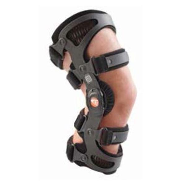 Brace Osteoarthritis Fusion OA Plus Prefabricated Knee Black Size Large Left Ea