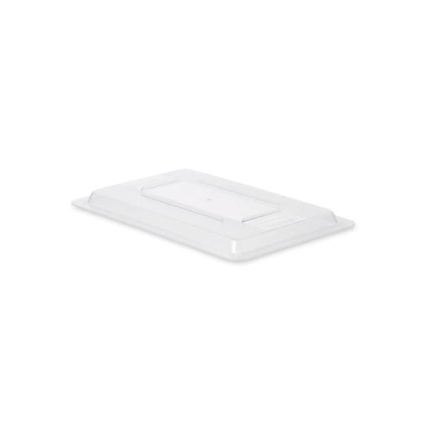 Lid Container Polycarbonate Clear Rectangle 6/Pk