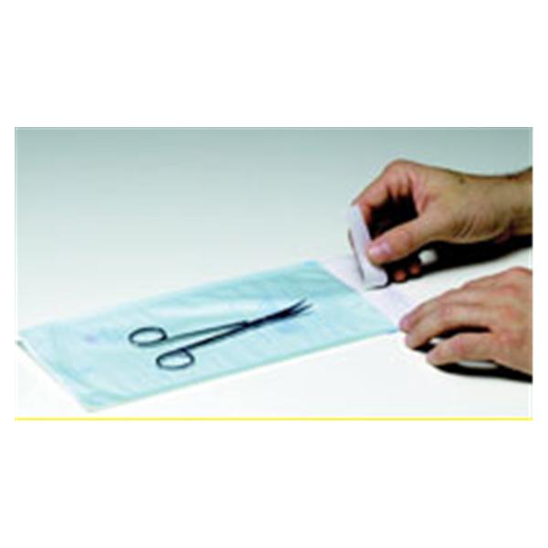 Pouch Sterilization Medical Action 3 in x 8 in White / Blue Case