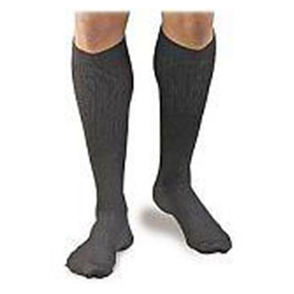 Dress Socks Compression Activa Knee High Closed Toe Small M Men \u003c7 Pnstrp Blk Ea