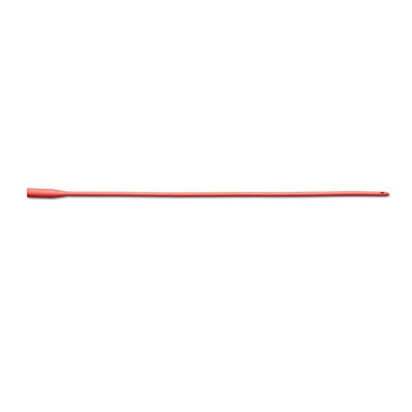 Catheter Intermittent 14Fr Round Tip Rubber 16