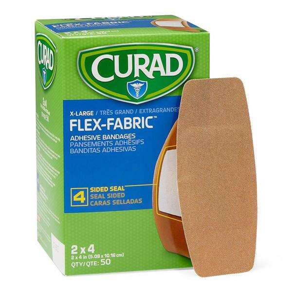 Bandage Strips Fabric Curad 2x4