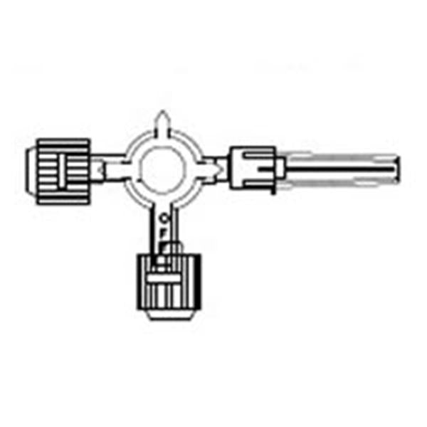 Stopcock 3-Way Priming Volume 0.4mL Male SPIN-LOCK 50/Ca